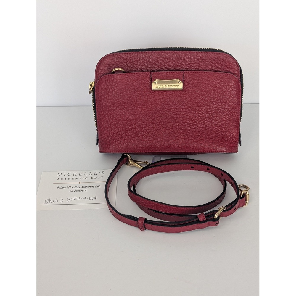 Burberry Harrogate Crossbody Bag Authenticated with COA